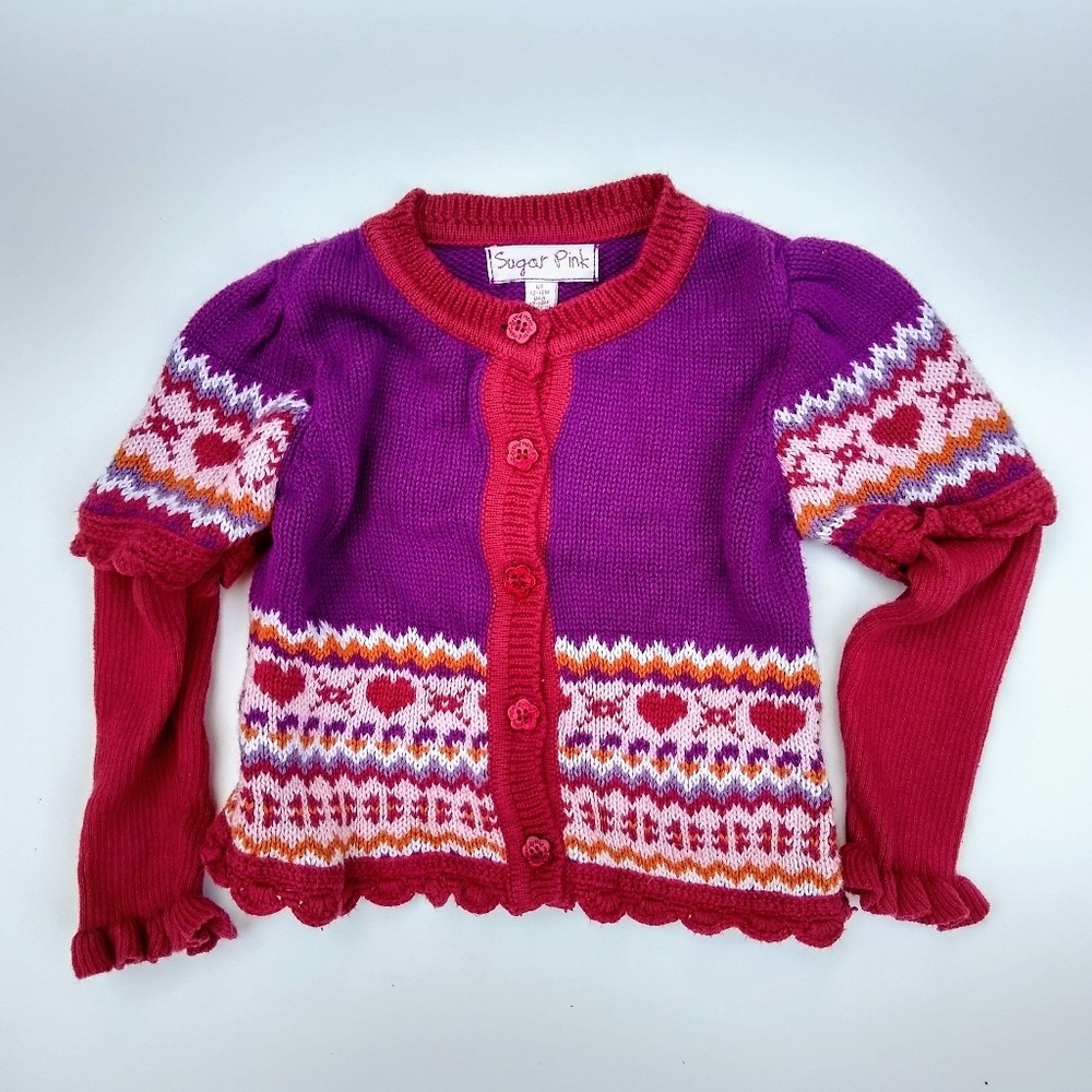 Pretty purple sweater, 12-18 month
